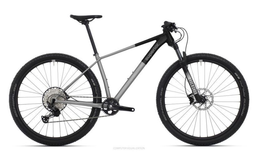 SUPERIOR XP 6.6 / Matte Brushed Alu / Black - Velikost: 15.5"