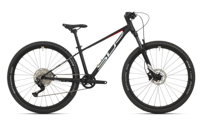 SUPERIOR TEAM ISSUE 27/Matte Black/Hologram Chrome/Team Red - Velikost: 27.5x13.0"(XS)