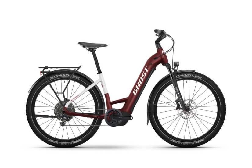 GHOST E-Teru Advanced EQ Low Carbon Red/Chilly White (2025)