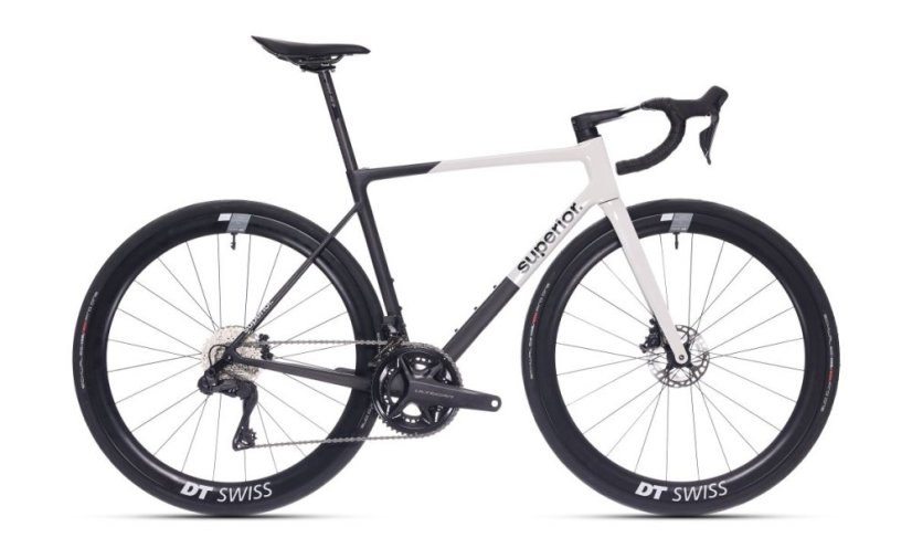 SUPERIOR RR 9.8 / Matte Carbon / White - Velikost: 490mm (XS)