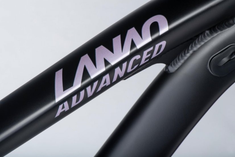 GHOST Lanao Advanced 27.5 Black/Pearl Purple Matt (2025) - Varianta: XS