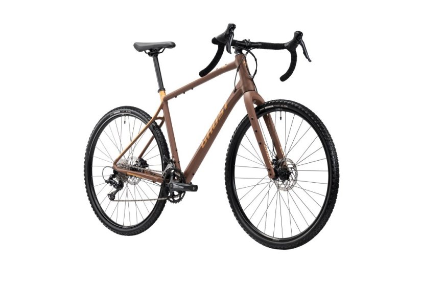 GHOST Asket AL Brown/Metallic Light Beige Matt (2025) - Varianta: M