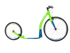 Crussis koloběžka Cobra 4.2 zelená/modrá