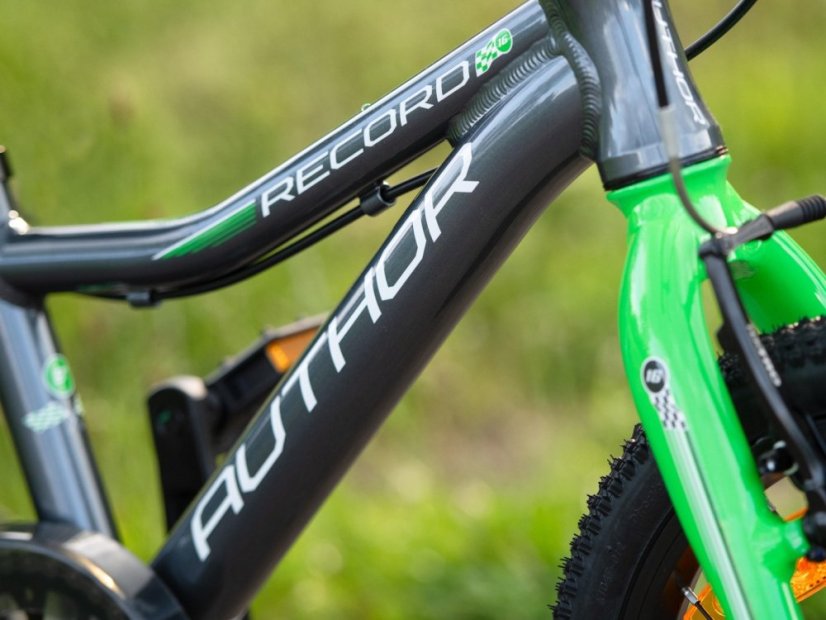 AUTHOR Record 16 2025 - Barva: šedá/zelená, Velikost: 9"