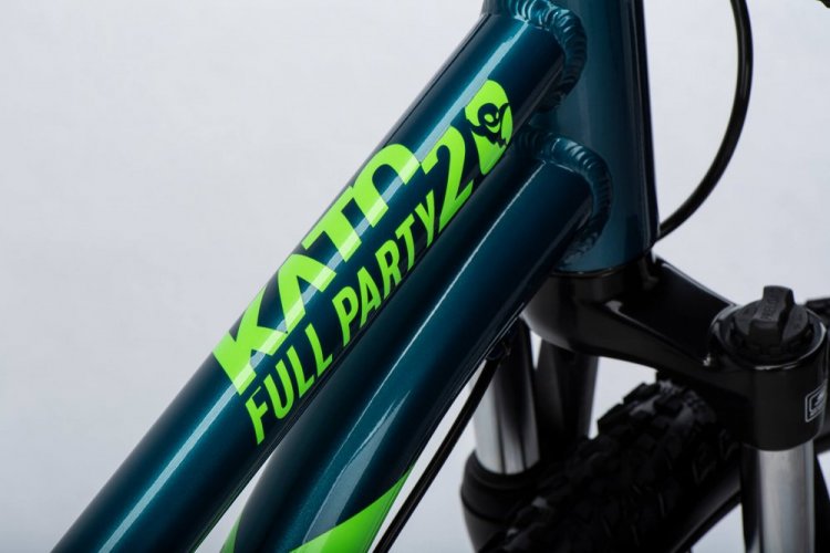 GHOST Kato 20 Full Party Dirty Blue/Lime Gloss (2024)