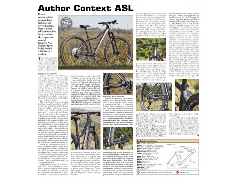 AUTHOR Context ASL 2025 - Velikost: 16" (29")