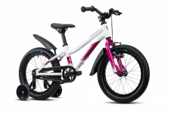 GHOST Powerkid 16 Pearl White/Candy Magenta Gloss (2024)