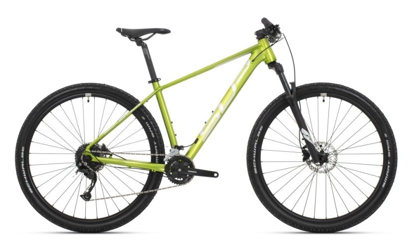SUPERIOR XC859/Matte Lime Metallic/Chome - Velikost: 29x22.0"(XL)