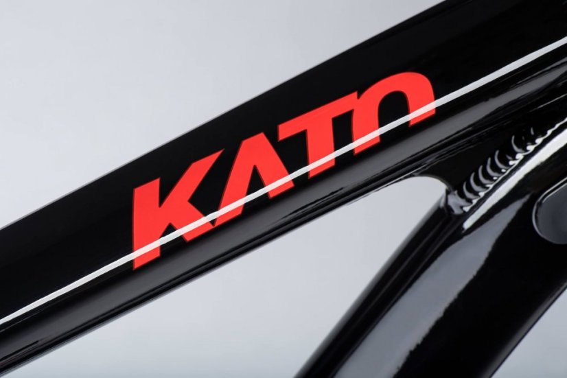 GHOST Kato 29 Black/Riot Red (2025) - Varianta: L 19"