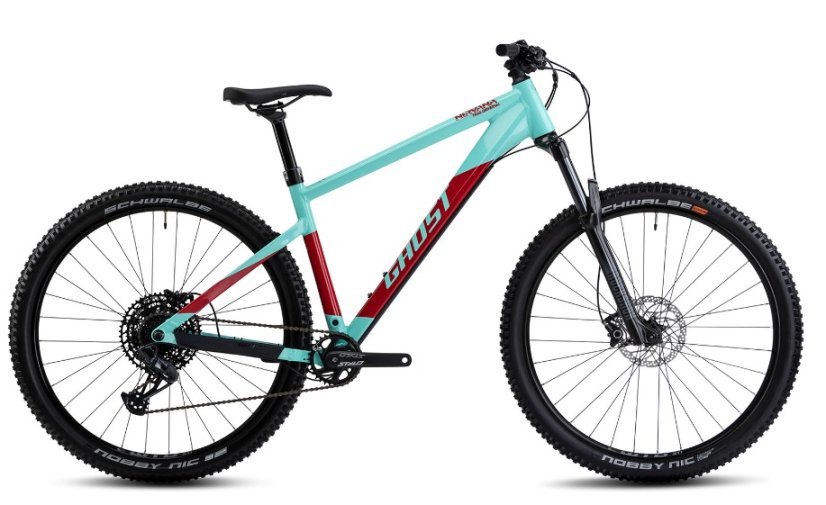 GHOST Nirvana Trail Universal 27.5 Green/Red