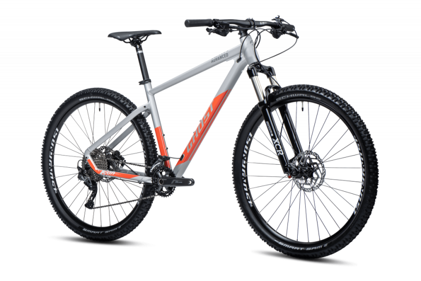 GHOST Kato Advanced 29 Light Grey/Dark Orange Gloss (2023) - Varianta: M 17"