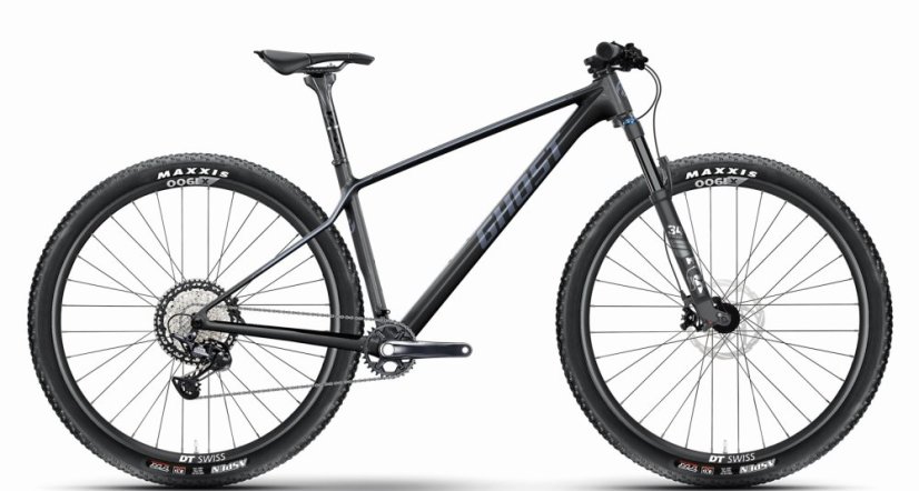 GHOST Lector Pro Raw Carbon/Metallic Blue Grey (2025) - Varianta: XS