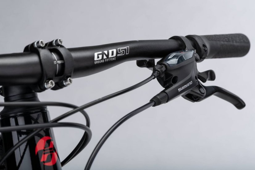 GHOST Kato 29 Black/Riot Red (2025) - Varianta: L 19"