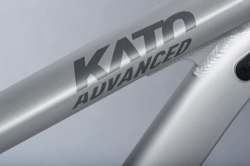 GHOST Kato Advanced 29 Light Grey/Dark Orange Gloss (2023) - Varianta: XL 20.5"