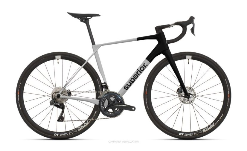 SUPERIOR X-ROAD 6.3 GF / Gloss Grey / Black - Velikost: 700Cx54cm(M)