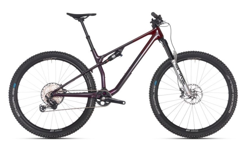 SUPERIOR XF 9.7 DC / Matte Berry Carbon - Velikost: 29x15.5"(S)