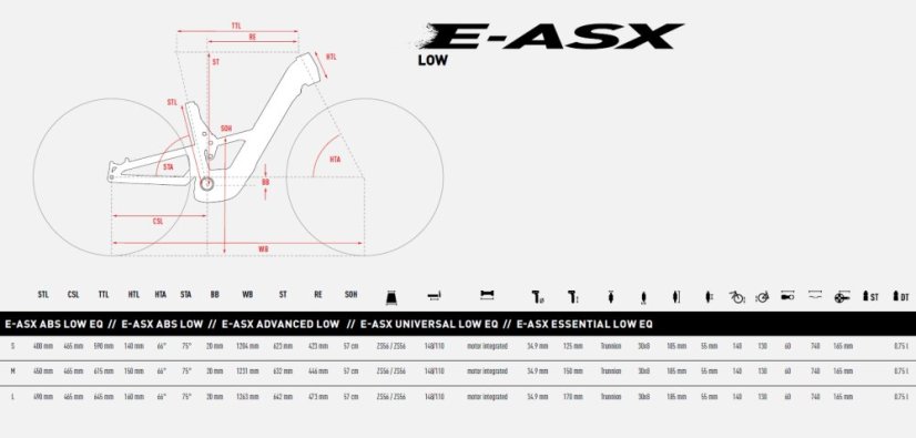 GHOST E-ASX ABS Low EQ (2026) - Varianta: S
