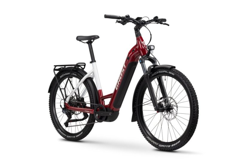GHOST E-Teru Advanced EQ Low Carbon Red/Chilly White (2025)