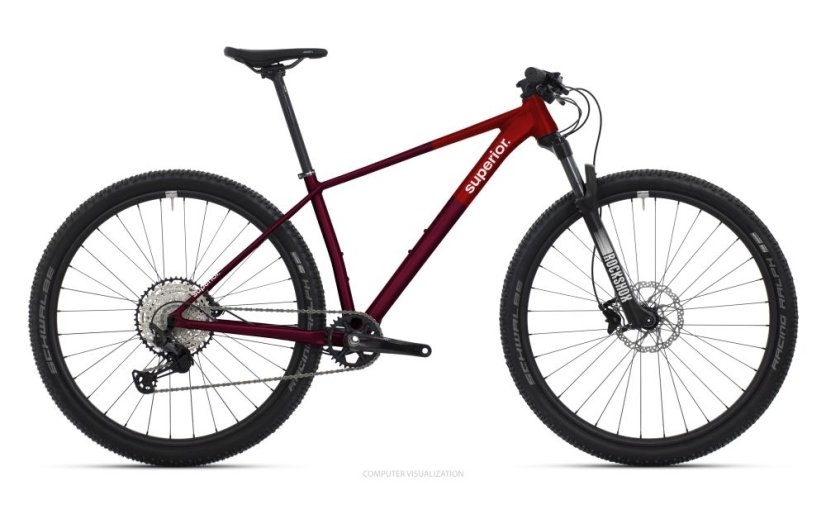 SUPERIOR XP 6.1 / Gloss Red - Velikost: 19.0"