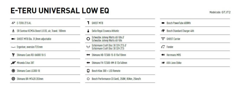 GHOST E-Teru Universal EQ Low Shadow Grey/Dazzling Mango (2025)