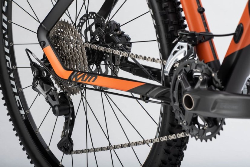 GHOST Kato Advanced 27.5 Black/Monarch Orange Matt (2025) - Varianta: M