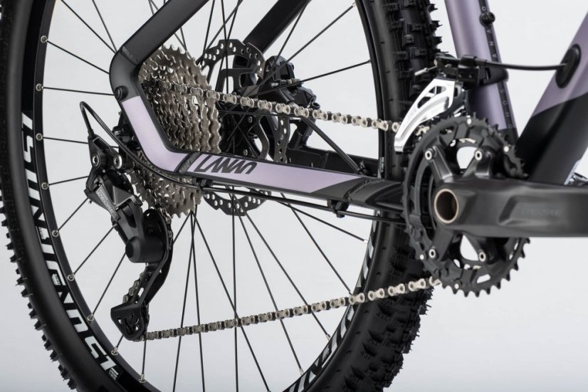 GHOST Lanao Advanced 27.5 Black/Pearl Purple Matt (2025) - Varianta: XS