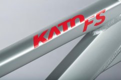 GHOST Kato FS 27.5 Light Grey Pearl/Riot Red (2025)