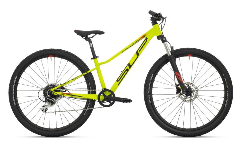 SUPERIOR Racer XC 27 DB / Matte Lime/Red - Velikost: 27.5x15.5"(S)
